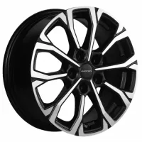 Khomen KHW1605 Black-FP 5*112 6.5xR16 ET46 DIA57.1