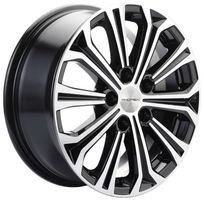 Khomen KHW1610 Black-FP 5*112 6.5xR16 ET46 DIA57.1